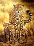 Cheetah Family - Paint by Diamonds